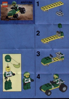 LEGO 1284-Green-Crocodile