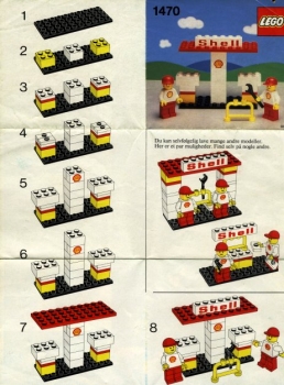 LEGO 1470-Shell-Station