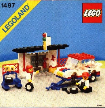 LEGO 1497-Rally-and-Pitcrew-Team