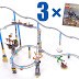 Combining three LEGO Creator Pirate Coasters, almost works