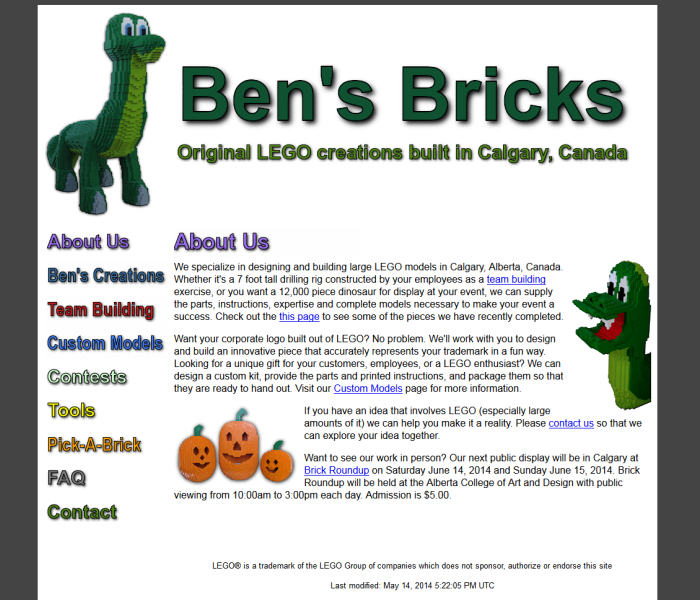 Ben's Bricks