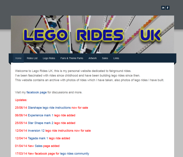 Lego Rides UK