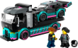 60406 Race Car and Car Carrier Truck
