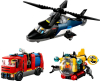 60462 Helicopter, Fire Truck and Submarine Remix