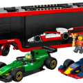 60445 F1 Truck with RB20 & AMR24 F1 Cars