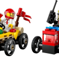60458 Pizza vs. Fire Truck Race Car Pack