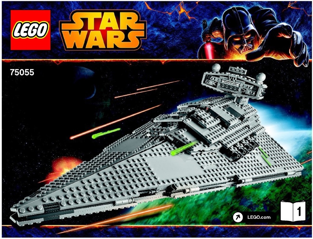 75055 Imperial Star Destroyer - Instructions et catalogues LEGO ...