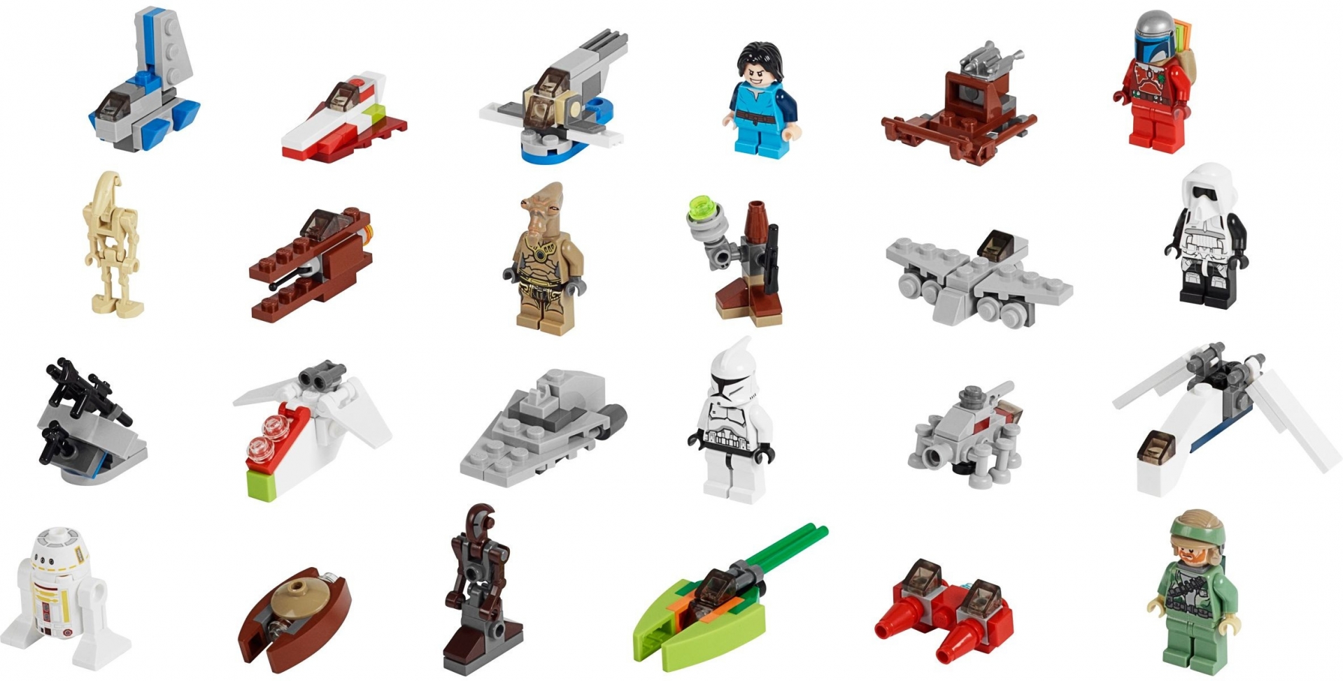 75023 Star Wars Advent Calendar LEGO Instructions And Catalogs Library