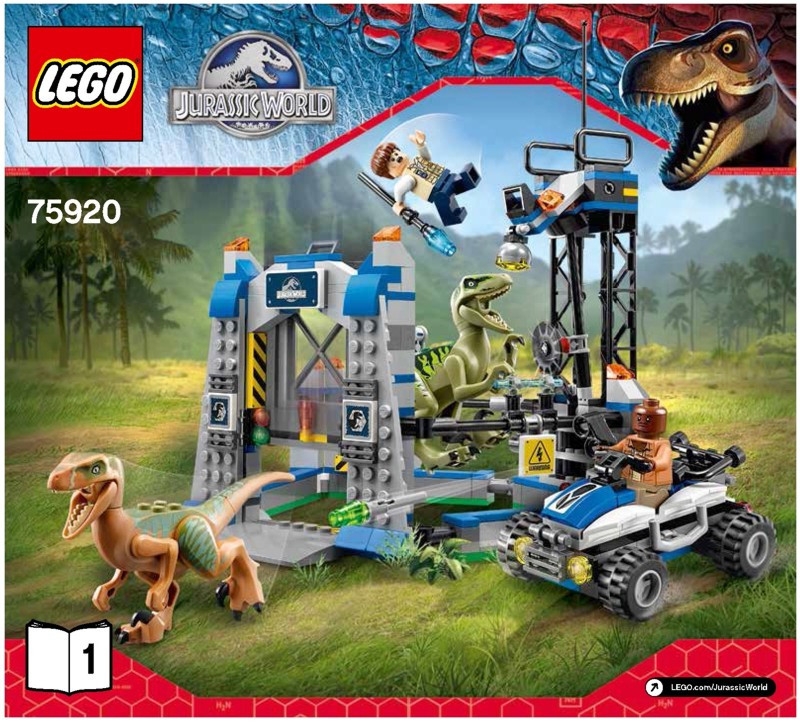 Inhibere Forblive behandle 75920 Raptor Escape - LEGO instructions and catalogs library