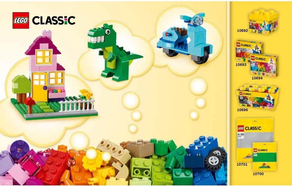 10705 Creative Building Basket - Instrucciones Instrucciones LEGO y catálogos de la