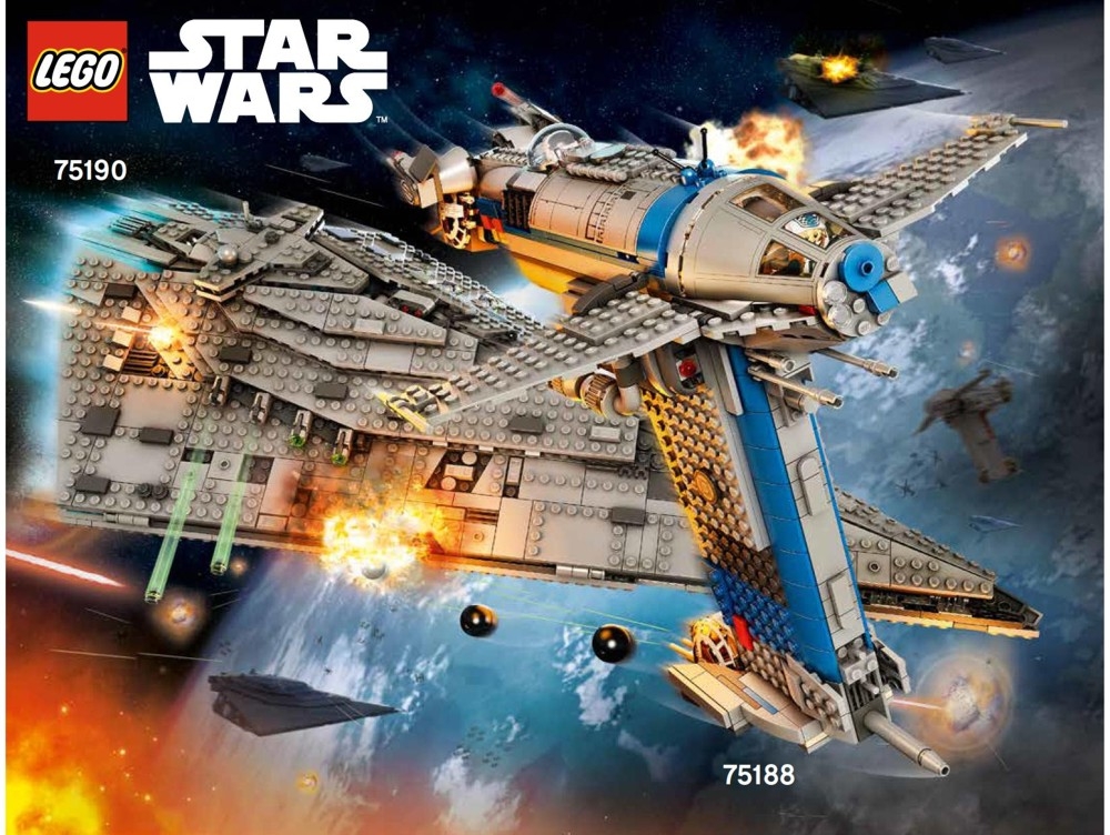 First Order Star Destroyer : Rebelscum.com: LEGO: 75190 First Order Star Destroyer : There's a 