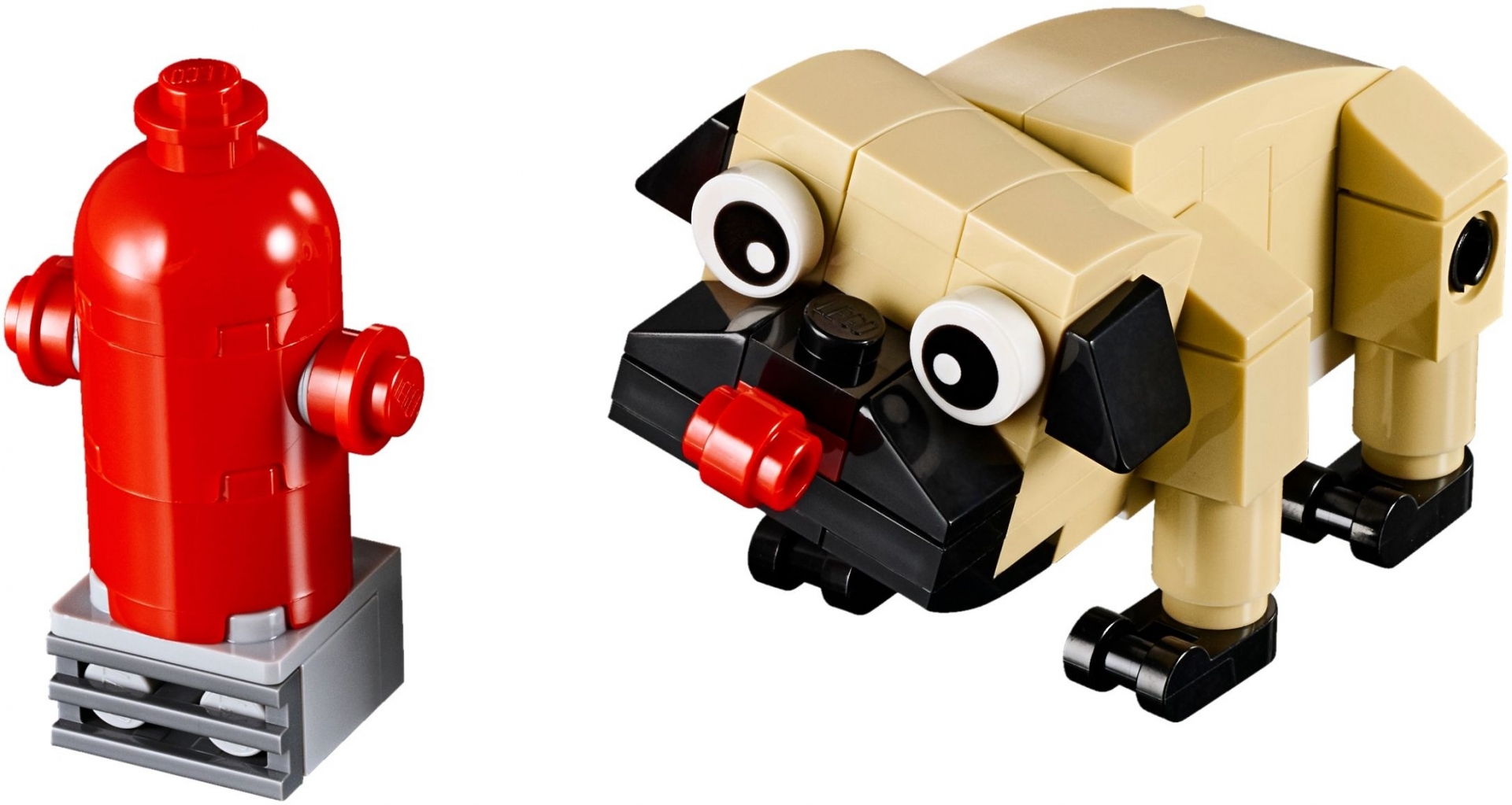 30542 Cute Pug - Instructions et catalogues LEGO bibliothèque