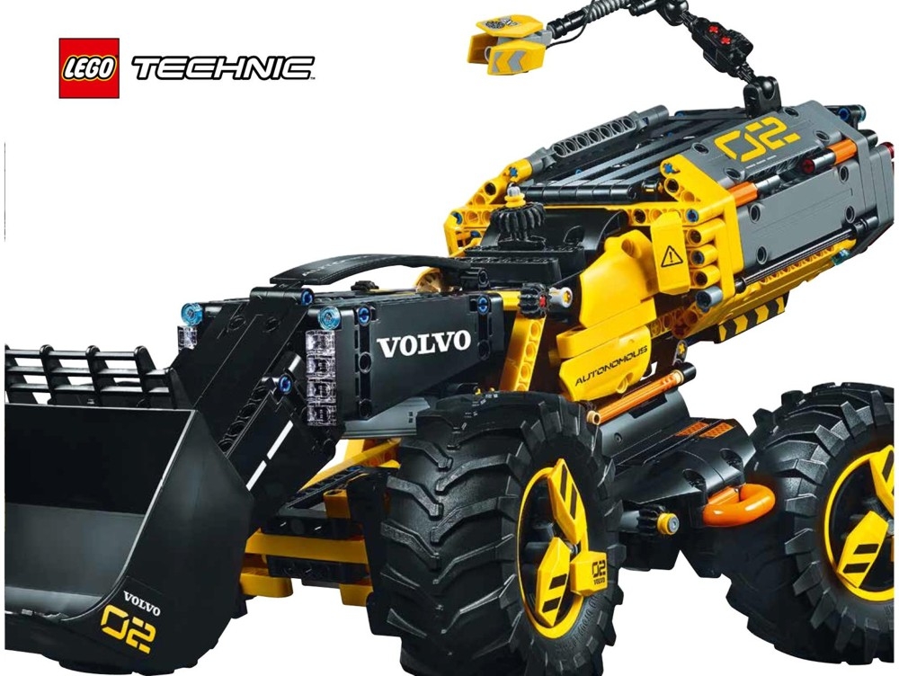 42081 Volvo Concept Wheel Loader ZEUX - LEGO instructions and catalogs
