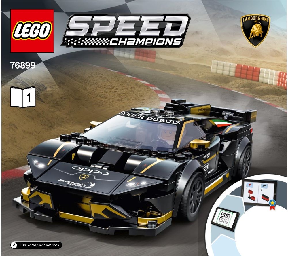 76899 Lamborghini Urus ST-X & Huracán Super Trofeo EVO - LEGO ...
