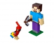 21148 Minecraft Steve BigFig with Parrot