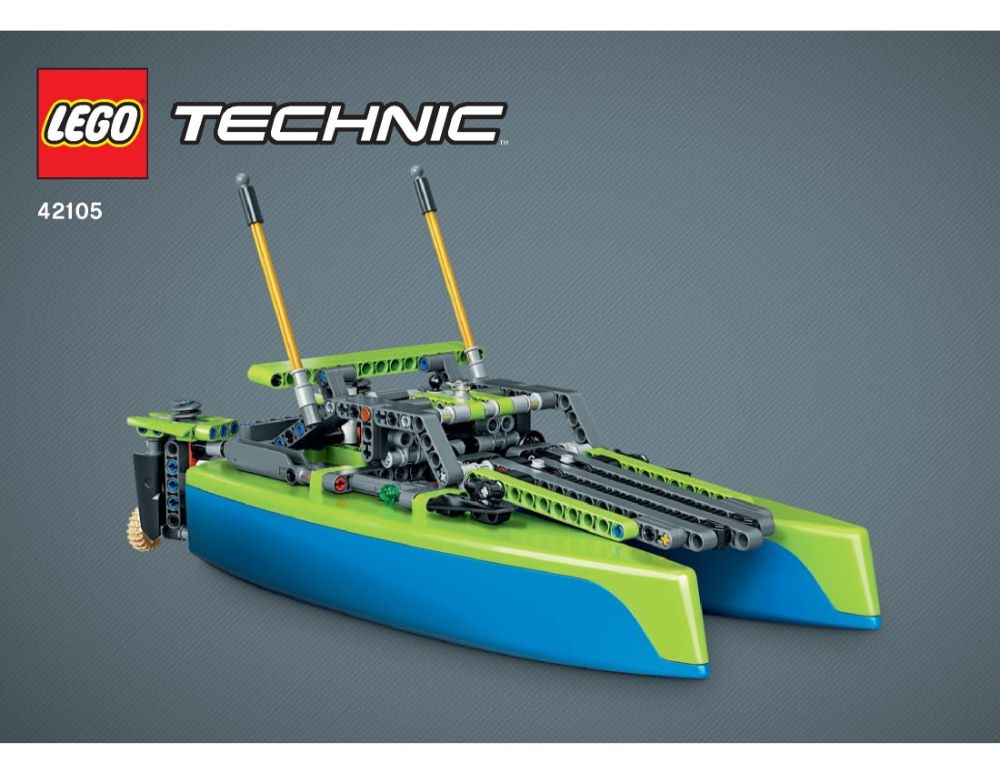 lego technic catamaran 42105 instructions