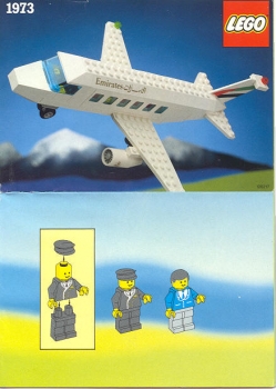 LEGO 1973-Emirates-Airliner