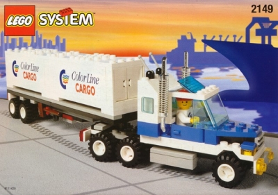 LEGO 2149-Color-Line-Container-Truck