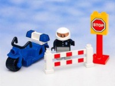 LEGO 2673-Motorcycle-Partol