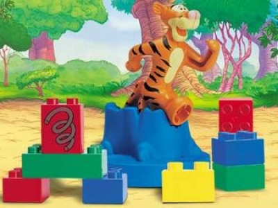 LEGO 2975-Bouncing-with-Tiger