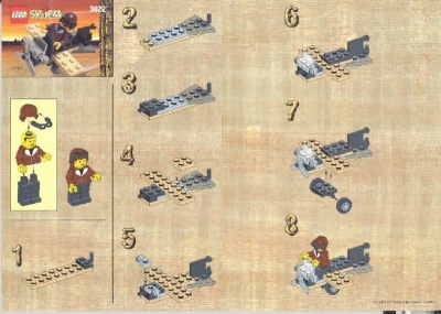 LEGO 3022-Plane-of-Hurrykain