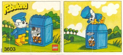 LEGO 3603-Boris-Bulldog-and-the-Mailbox