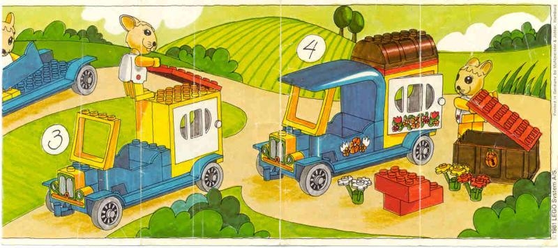 Bunny's Camper LEGO instructions and catalogs library