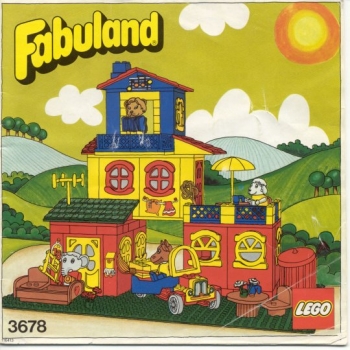 LEGO 3678-The-Fabuland-House