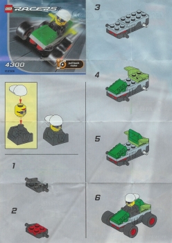 LEGO 4300-Green-Racer