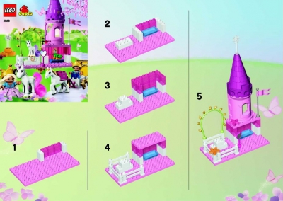 LEGO 4828-Princess-Royal-Stables