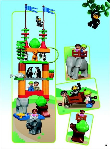 4960 Giant Zoo - LEGO instructions and library