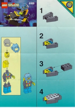 LEGO 6100--Aquashark-Dart