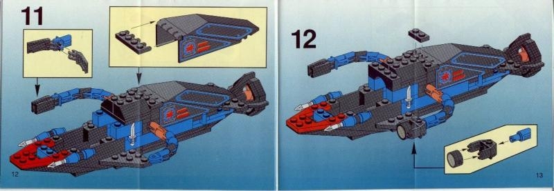 6155 Deep Sea Predator Lego Instructions And Catalogs Library