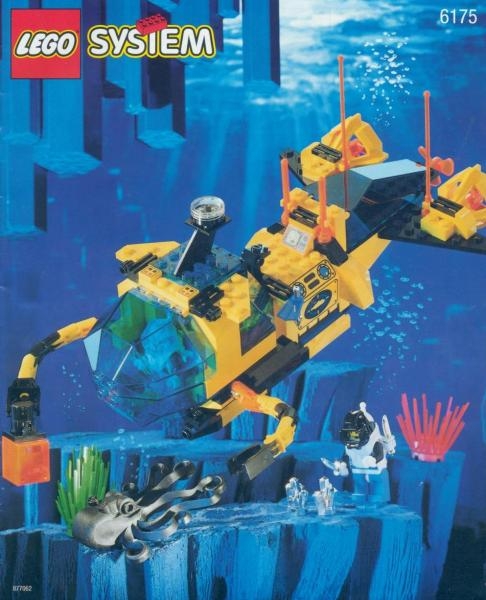 6175 Crystal Explorer Sub Lego Instructions And Catalogs Library