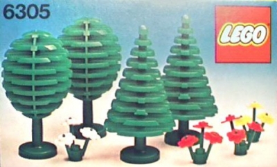 LEGO 6305-Trees-and-Flowers