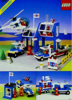 LEGO 6387-Coastal-Rescue-Base