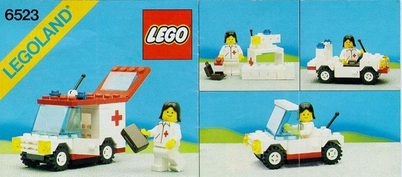 6523 Instruction Nr LEGO® Bauanleitung 