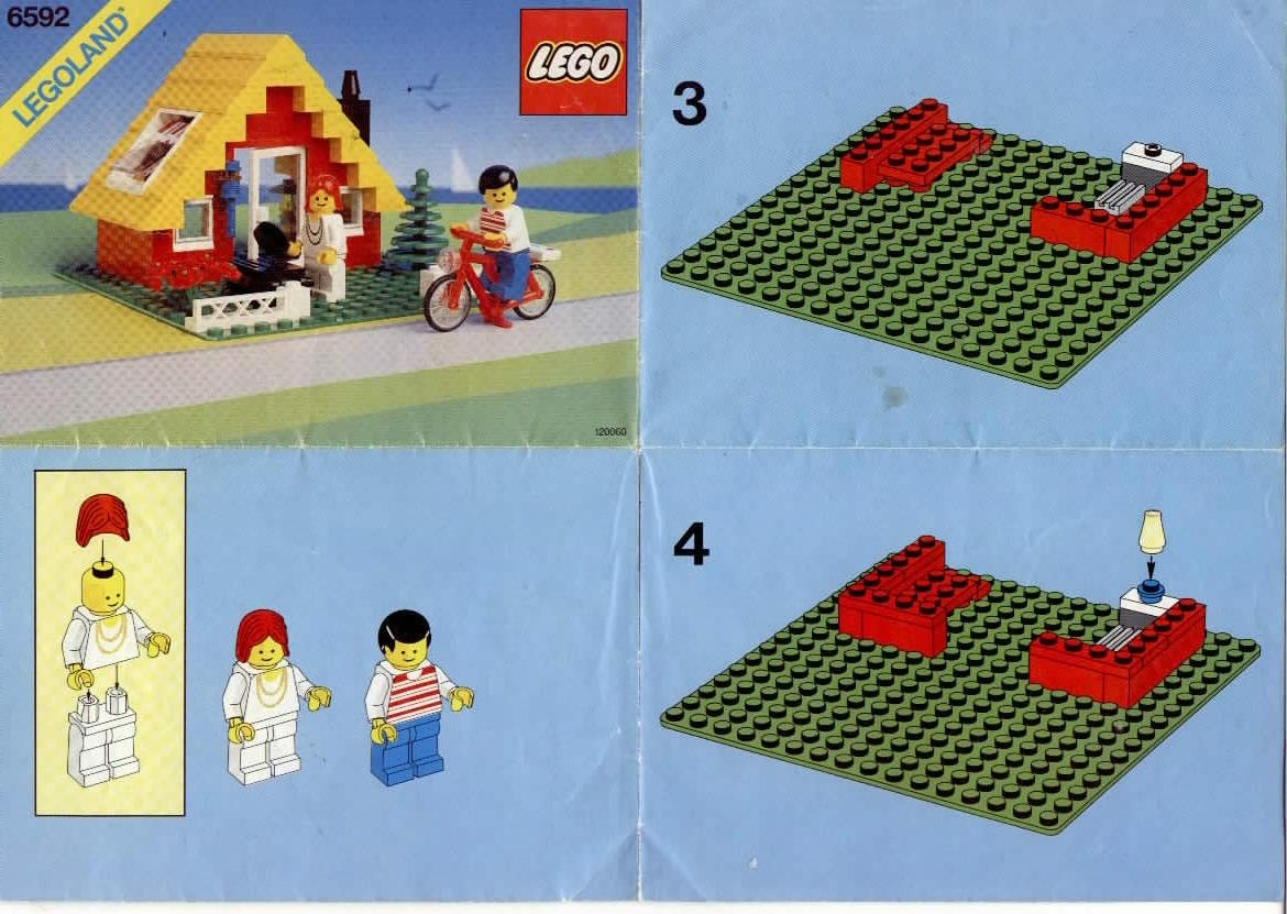 LEGO, istruzioni, pdf, set lego, 6592 Vacation Hidewaway.