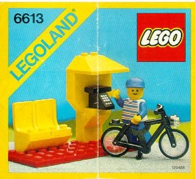 LEGO 6613-Telephone-Booth