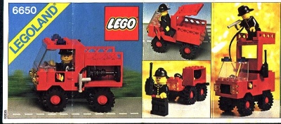 LEGO 6650-Fire-Rescue-Van