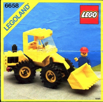 LEGO 6658-Bulldozer