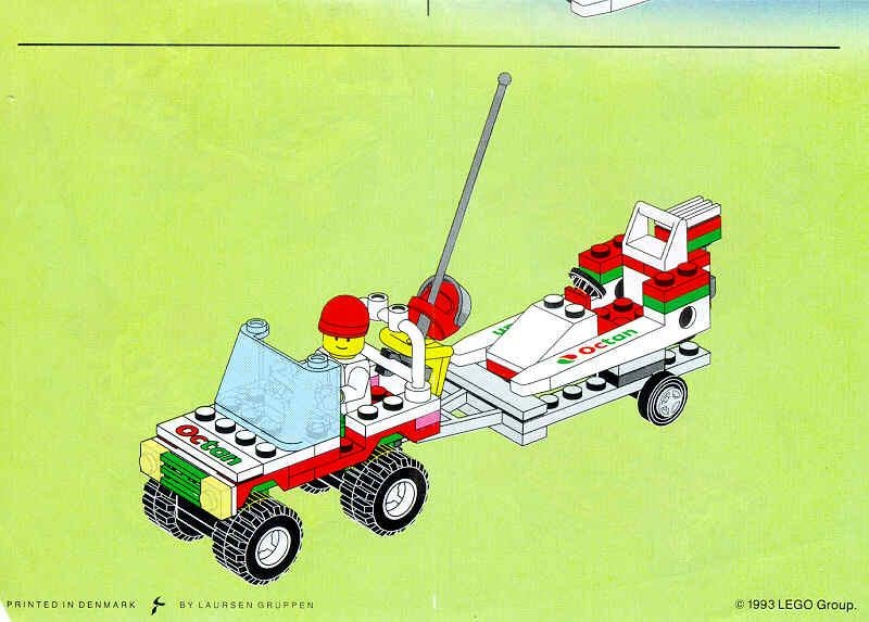 Custom Precut Aufkleber/Sticker passend für LEGO 6663 Town Wave Rebel 1993