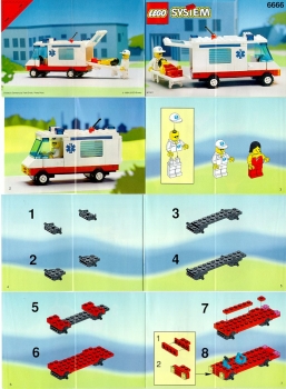 LEGO 6666-Ambulance