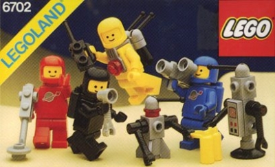 LEGO 6702-Space-Mini-Figures