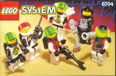 LEGO 6704-Space-Mini-Figures