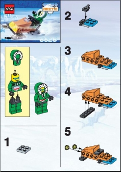 LEGO 6626-Snow-Scooter