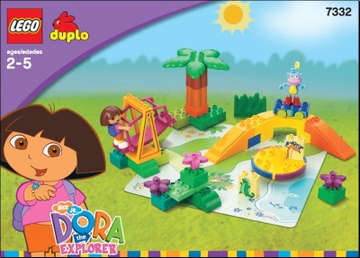 LEGO 7332-Dora-and-Boots-Play-Park