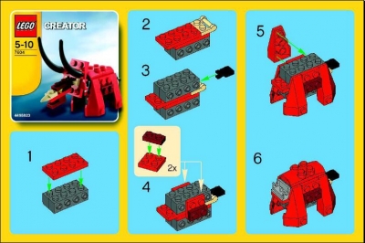 LEGO 7604-Dinosaur