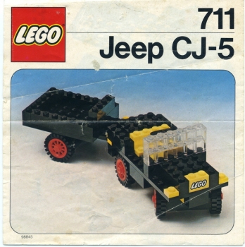 LEGO 166-Flat-Wagon
