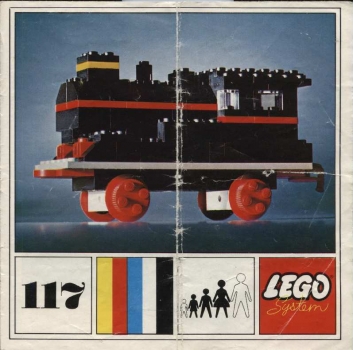 LEGO 117-Locomotive-Without-Motor